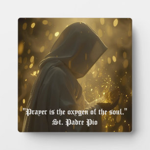 Prayer Is Tabletop Plaque with Easel