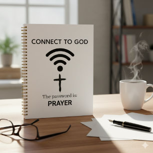 Prayer is the best wireless connection to God Planner