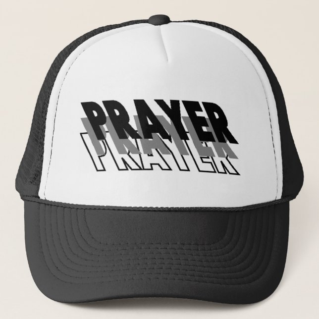 Prayer Is The Key Trucker Hat (Front)