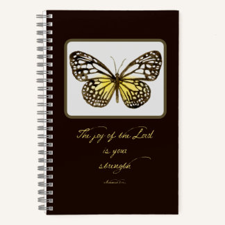Prayer Journal Watercolor Butterfly