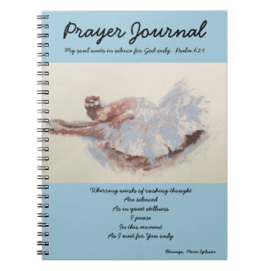 Prayer Journal With Ballerina