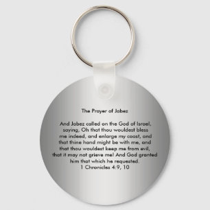 Prayer of Jabez Keychain