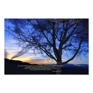 Prayer of Jabez Photo Print