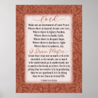 Prayer of Peace - St Francis of Assisi