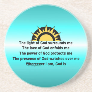 Prayer of Protection Coaster