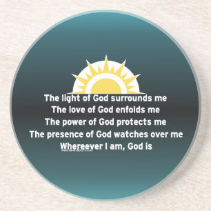 Prayer of Protection Coaster