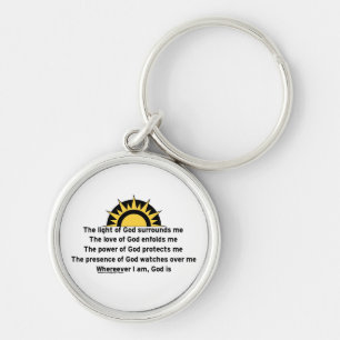 Prayer of Protection Key Ring