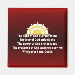 Prayer of Protection Magnet