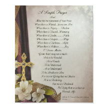 Prayer of Saint St. Francis of Assisi 15:17 Paris