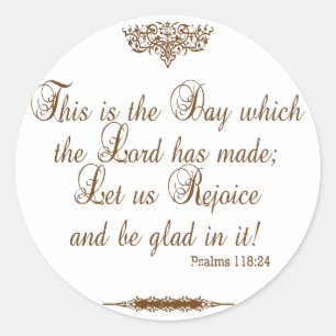 Prayer of Thanks for Victory Custom Sticker