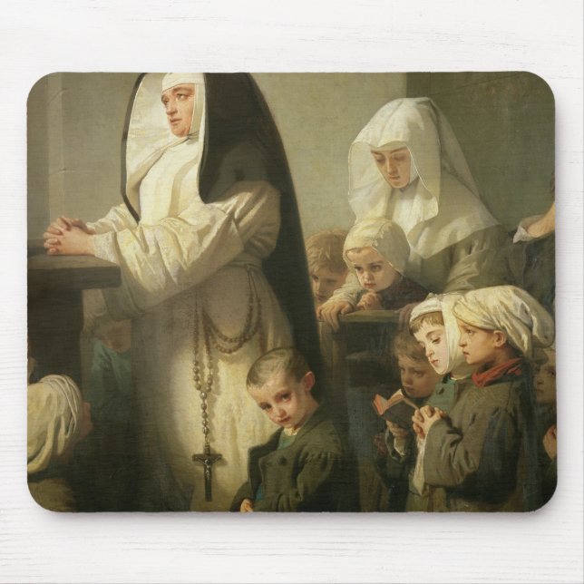 Prayer of the Children Suffering from Ringworm Mouse Mat (Front)