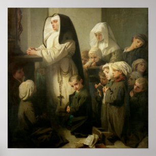 Prayer of the Children Suffering from Ringworm Poster