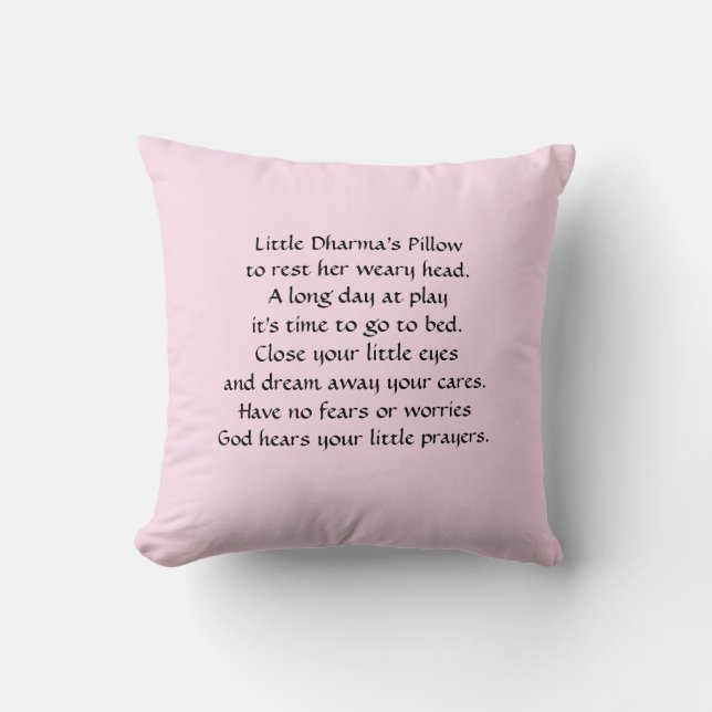 Prayer Pillow for children (Front)