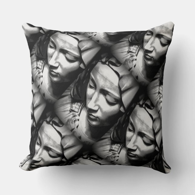 Prayer Pillow Of Mary "Memorare" (Front)