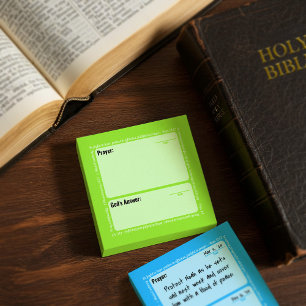 Prayer Post-It Notes (Green)