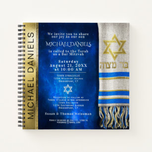 Prayer Shawl Artwork 3 Ring Binder Notebook