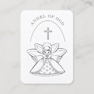 Prayer to My Guardian Angel Holy Card