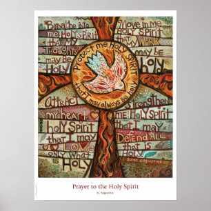 Prayer to the Holy Spirit classroom poster