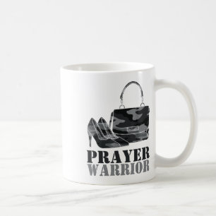 Prayer Warrior Camo God Jesus Christian Camouflage Coffee Mug