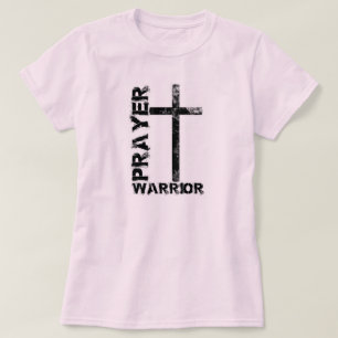 Prayer Warrior Cross T-shirt