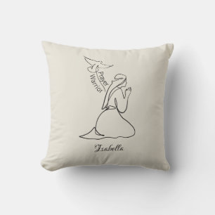 Prayer Warrior Design & Customise Name Cushion