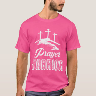 Prayer Warrior - Jesus Pray God Bible Verse Faith  T-Shirt