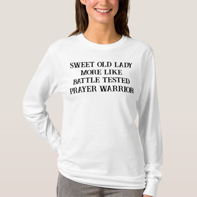Prayer Warrior long sleeved T-Shirt (Front)