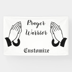 Prayer Warrior Praying Thunder_Cove Banner