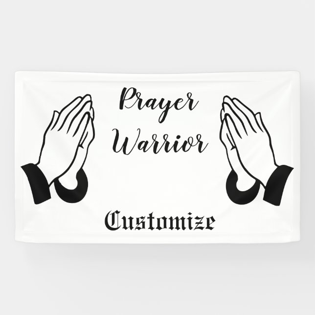 Prayer Warrior Praying Thunder_Cove Banner (Horizontal)