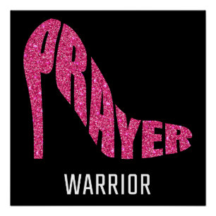 Prayer Warrior Women – Christian Faith Church  Poster