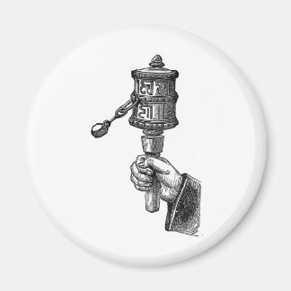 Prayer Wheel (Tibet) Magnet