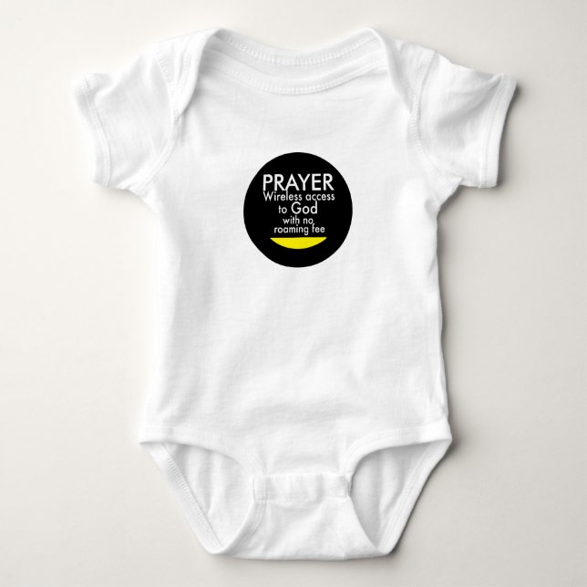 Prayer - Wireless Baby Bodysuit (Front)