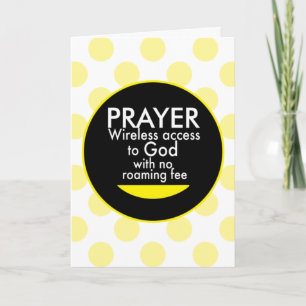 Prayer - Wireless Card