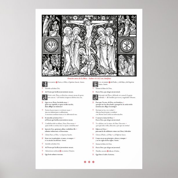 spanish prayer posters prints zazzle uk