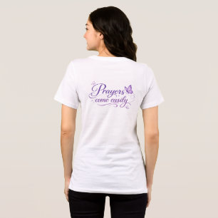 Prayers Come Easily Tri-Blend Shirt