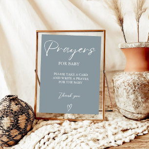  Prayers for Baby Well Wishes for Baby shower Sign