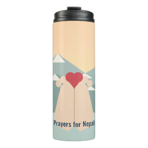 Prayers for Nepal Tumbler