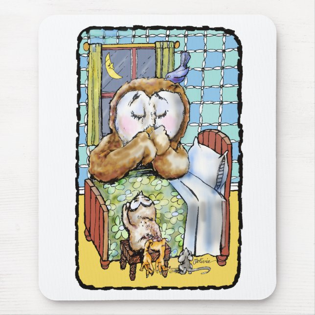 Prayers Mouse Mat (Front)