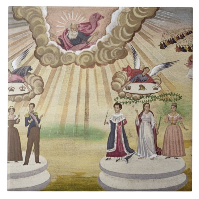 Prayers to the Gods for the Liberation of Greece, Tile (Front)