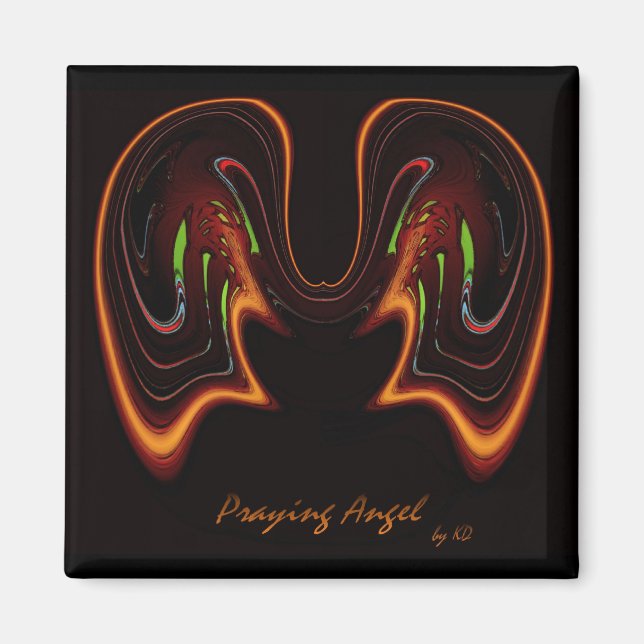 Praying Angel Magnet (Front)