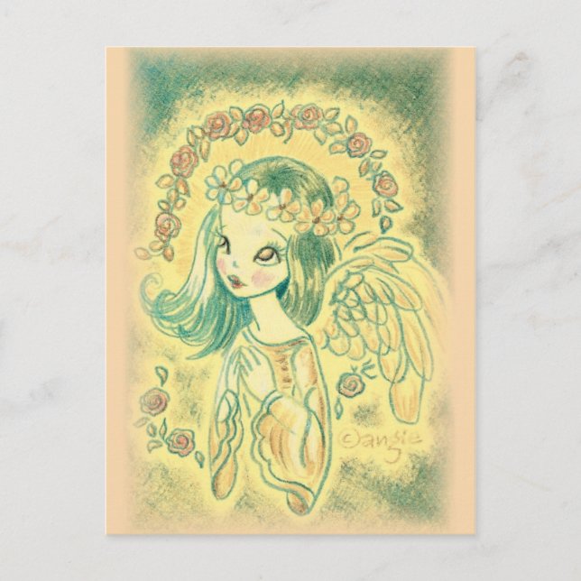 Praying Angel Postcard (Front)