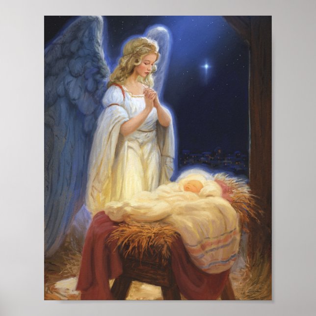 Praying angel poster (Front)