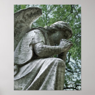 Praying Angel Poster