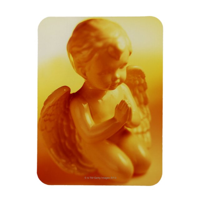 Praying angel statue magnet (Vertical)