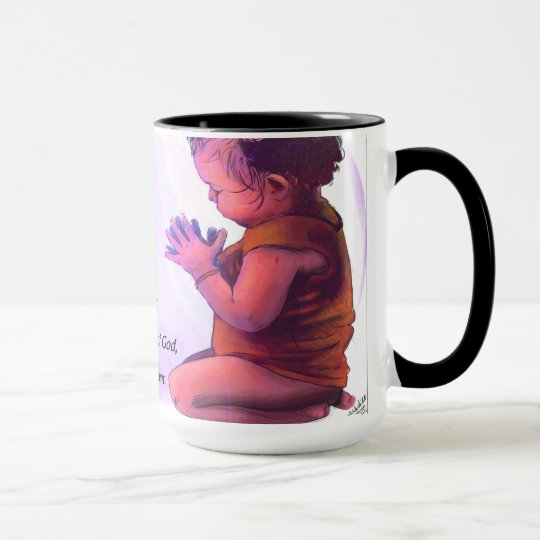 PRAYING BABY MUG