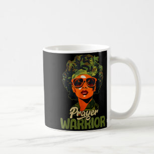 Praying Black Woman Afro Christian Sayings Prayer Coffee Mug