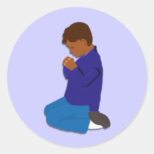 Praying Child I Stickers