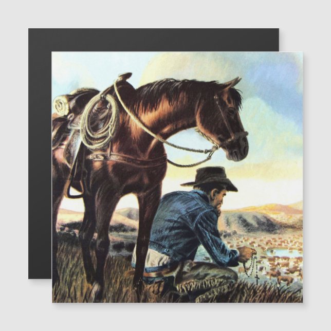 Praying Cowboy (Front/Back)