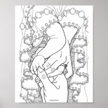 Praying Family - art print