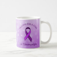Praying for a Cure Fibromyalgia Mug